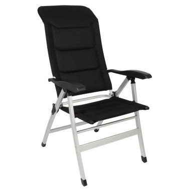 BAYASUN Fauteuil Confort Maxi Mesh noir Camping