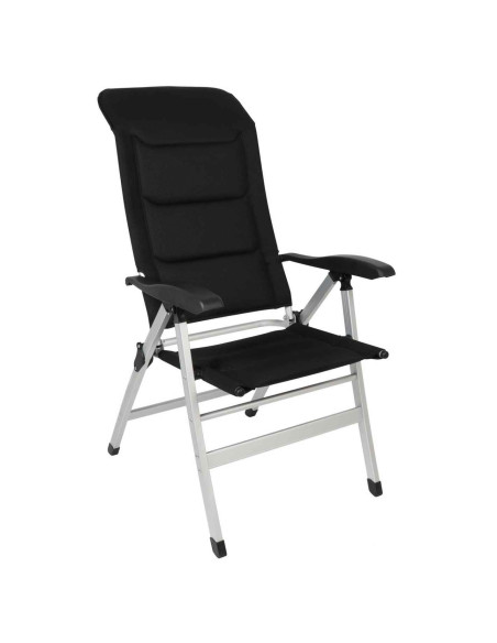 BAYASUN Fauteuil Confort Maxi Mesh noir Camping