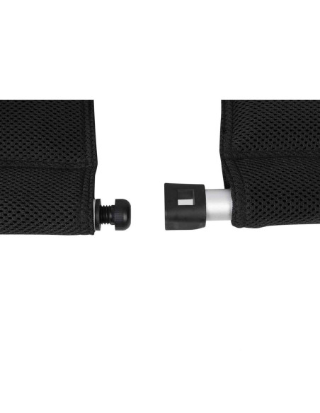 BAYASUN Fauteuil Confort Maxi Mesh noir Camping