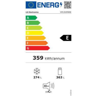 LG Réfrigérateur multiportes GML960MBBE