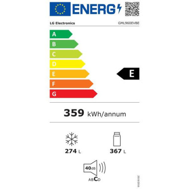 LG Réfrigérateur multiportes GML960EVBE