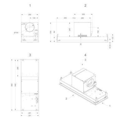 Groupe filtrant avec moteur D820