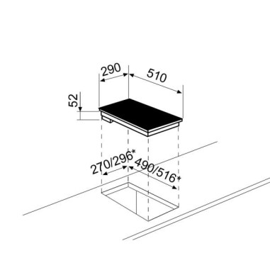 Table induction GTI322