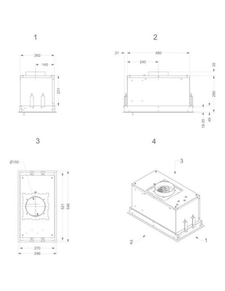 Groupe filtrant avec moteur D828
