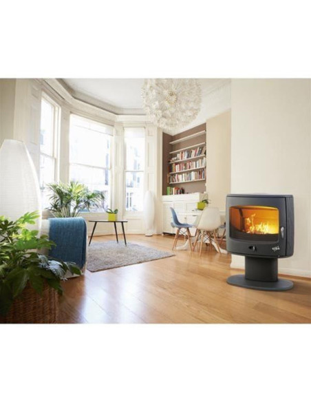 Poêle à bois panoramique 388131ANTH