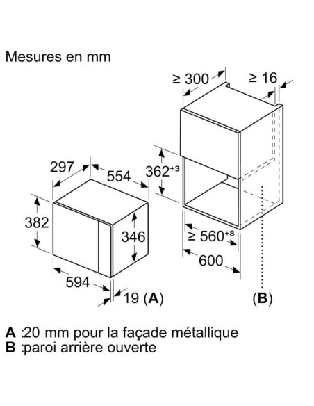 Micro-ondes solo BFL520MS0