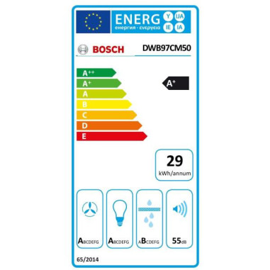 Hotte décorative murale DWB97CM50