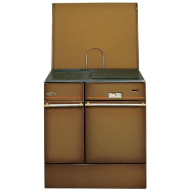 Cuisinière à bois 240162BRUNFONCE