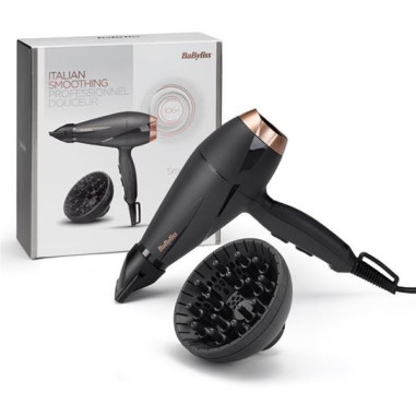 Sèche-cheveux Noir  - Smooth Pro 2100 - 6709D