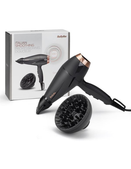 Sèche-cheveux Noir  - Smooth Pro 2100 - 6709D