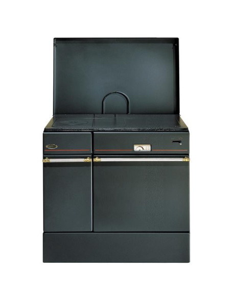 Cuisinière à bois 240163NOIR
