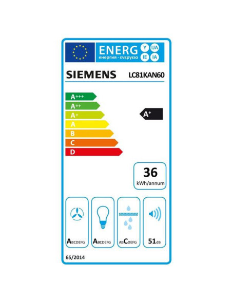 Hotte décorative murale LC81KAN60