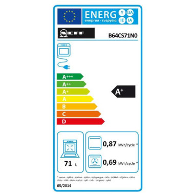 Four pyrolyse B64CS71N0
