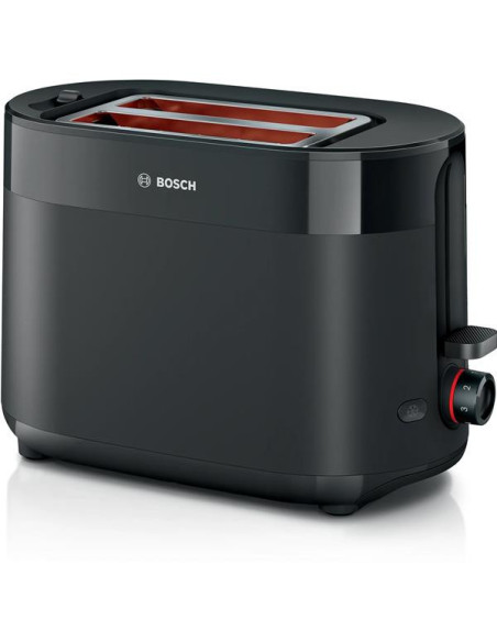 Toaster 2 fentes Noir Mat - MyMoment - TAT2M123