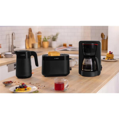 Toaster 2 fentes Noir Mat - MyMoment - TAT2M123