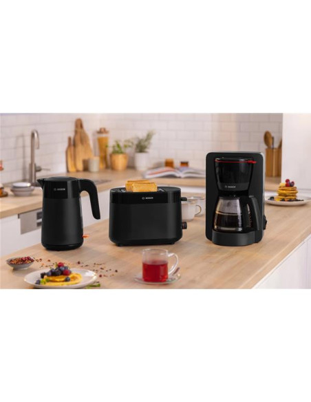 Toaster 2 fentes Noir Mat - MyMoment - TAT2M123