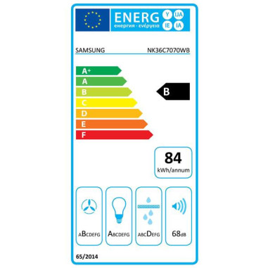 Hotte décorative murale NK36C7070WB
