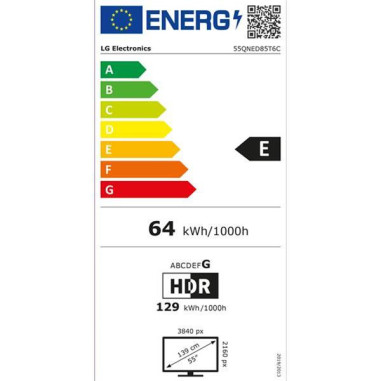 TV LED UHD 4K - 55QNED85T6C