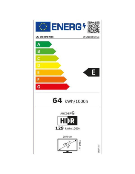 TV LED UHD 4K - 55QNED85T6C