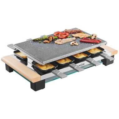 RACLETTE PIERRE FINITION BOIS 1000W