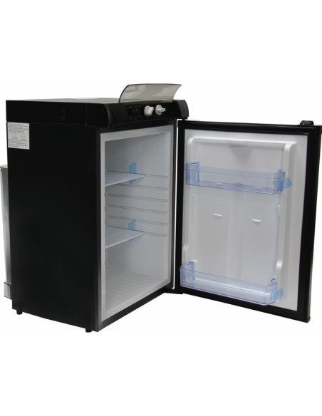 EZA Réfrigérateur à Absorption à Poser 3 Ways 60L 12V 230V et Gaz Camping-car