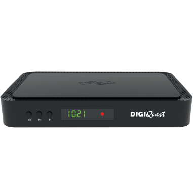 DIGIQUEST Q80 Décodeur Tivusat Combo DVB-S2 & DVB-T2 avec Carte Activée