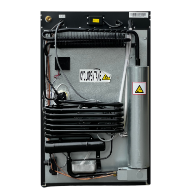 EZA Réfrigérateur à Absorption à Poser 3 Ways 100L 12V 230V et Gaz Camping-car