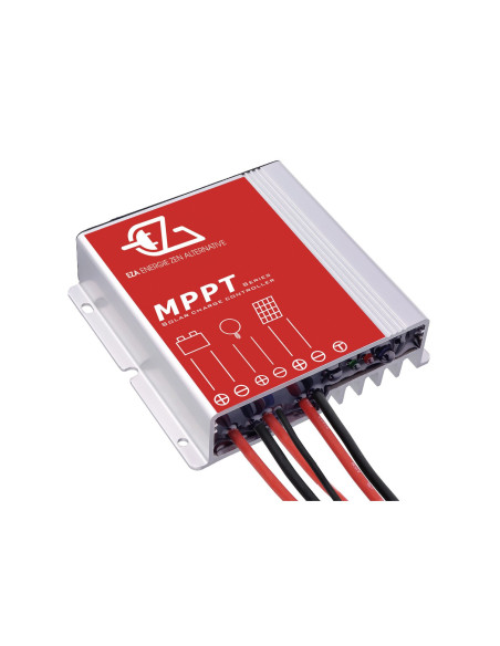 EZA Régulateur Solaire MPPT Bluetooth 10A pour Panneau Solaire