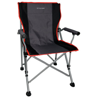 BAYASUN Fauteuil Pliant En Toile Camping Car Gris