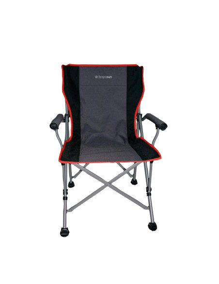 BAYASUN Fauteuil Pliant En Toile Camping Car Gris