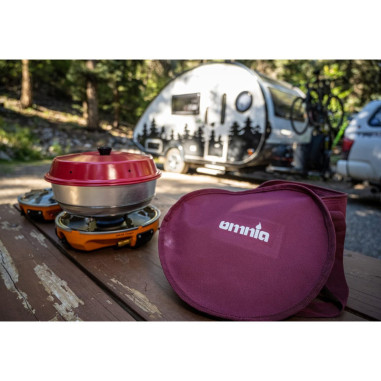Pack OMNIA Four +Sac + 2 Maniques + Grille + Moule En Silicone + thermomètre multifonctions + livre de recettes
