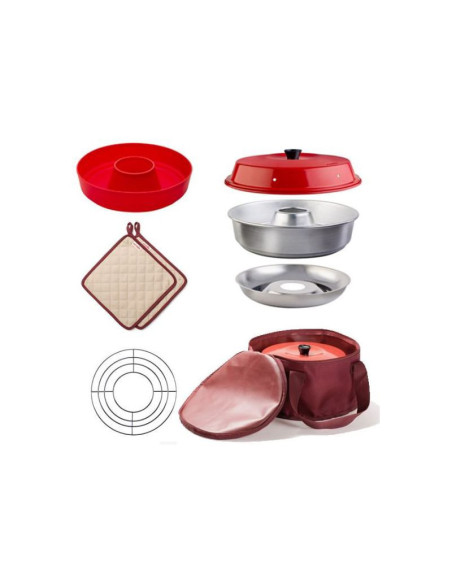 Pack OMNIA Four +Sac + 2 Maniques + Grille + Moule En Silicone + thermomètre multifonctions