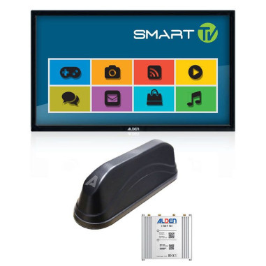 ALDEN PACK 4G TV Smart 24" + Antenne I-NET 4G / 5G Ready + Routeur I-NET
