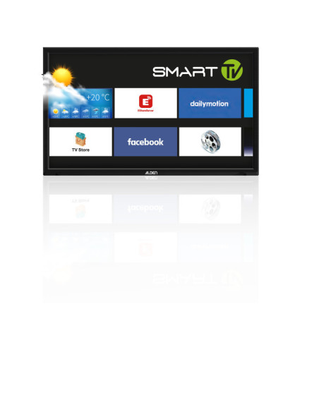 ALDEN PACK 4G TV Smart 24" + Antenne I-NET 4G / 5G Ready + Routeur I-NET