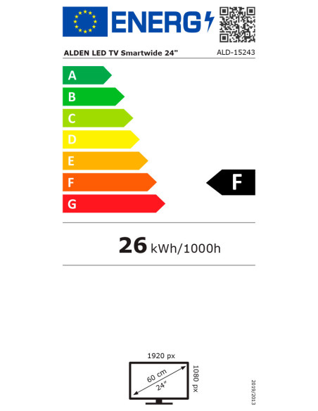 ALDEN PACK 4G TV Smart 24" + Antenne I-NET 4G / 5G Ready + Routeur I-NET