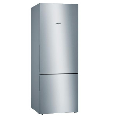 BOSCH Réfrigérateur frigo combiné inox 503L Froid brassé Largeur 70cm