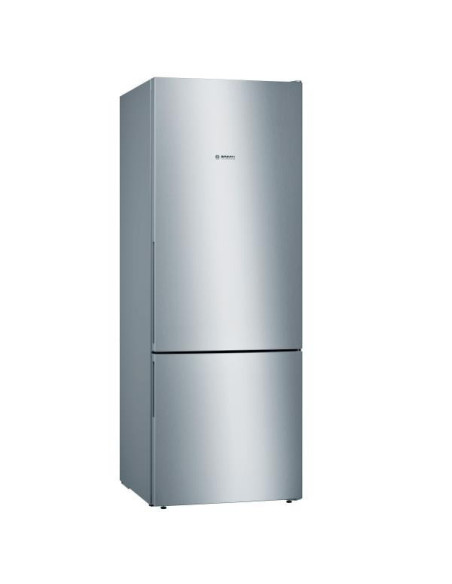 BOSCH Réfrigérateur frigo combiné inox 503L Froid brassé Largeur 70cm