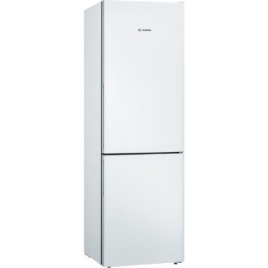BOSCH réfrigérateur frigo combiné blanc 308L Froid brassé LowFrost