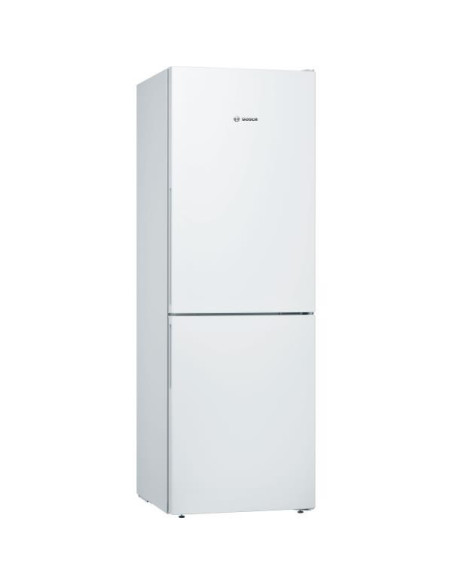 BOSCH réfrigérateur frigo combiné blanc 289L froid brassé Eclairage LED
