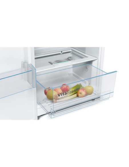 BOSCH Réfrigérateur Frigo simple porte blanc 324L Froid Brassé PowerVentilation