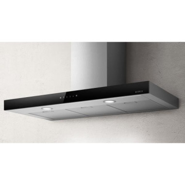 ELICA Hotte Décorative Murale Aspirante Inox Largeur 90 cm Débit d'air 581 m3/h