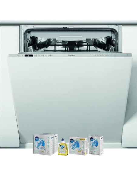 WHIRLPOOL Lave-vaisselle tout intégrable encastrable 43dB 14 couverts 60cm Tiroir à couverts