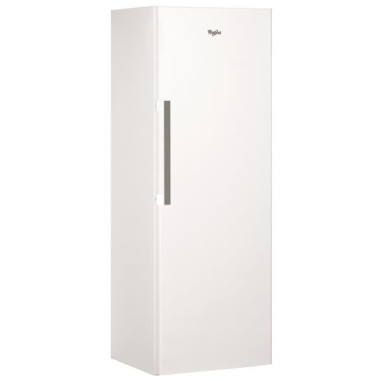 WHIRLPOOL Réfrigérateur frigo simple porte blanc 321L Froid brassé Clayette Verre