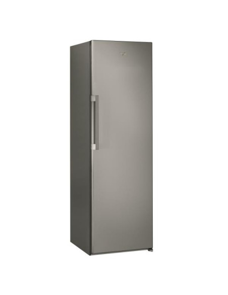 WHIRLPOOL Réfrigérateur Frigo simple porte inox 322L Froid Brassé Dégivrage Automatique