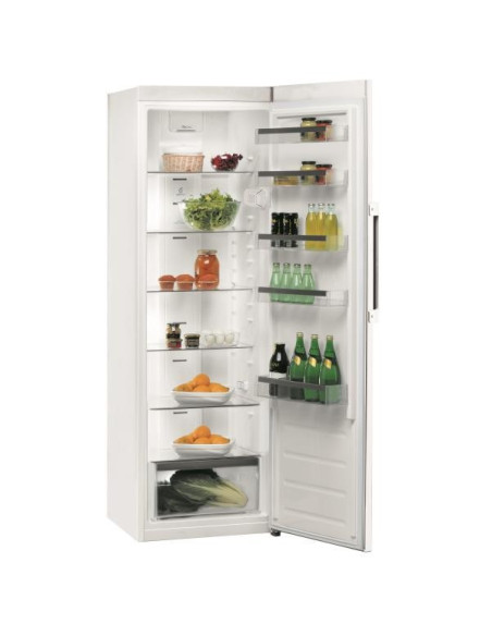 WHIRLPOOL Réfrigérateur Frigo Simple porte blanc 364L Froid brassé Dégivrage automatique