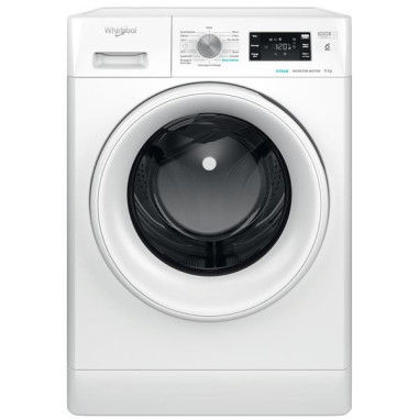 WHIRLPOOL Lave-linge frontal 9kg 1400 trs/min 14 programmes Vapeur FreshCare+