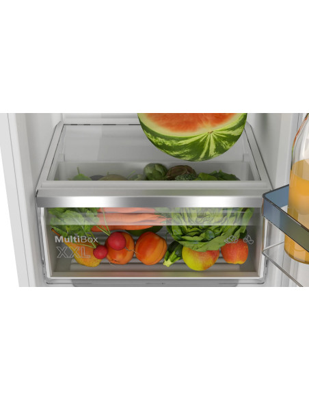 BOSCH  Réfrigérateur Encastrable 204L Tiroir MultiBox XXL Eclairage LED FreshSense