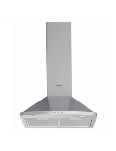 BRANDT Hotte Décorative pyramidale aspirante inox Largeur 60cm Débit d'air 603m3/h