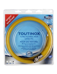 WPRO Flexible de gaz TOUTINOX : gaz naturel