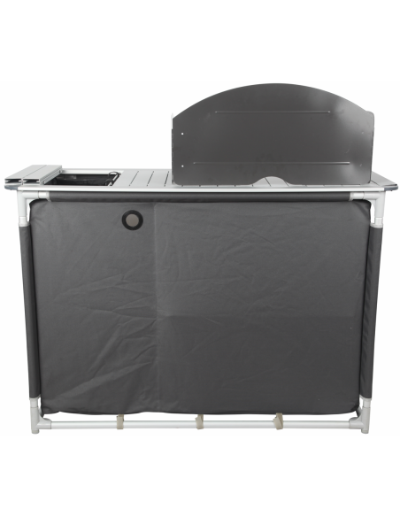 MIDLAND Meuble de Cuisine Classique Véga Bac Vaisselle Rangements Camping Car